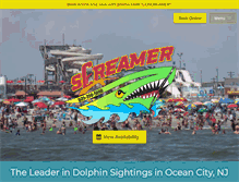 Tablet Screenshot of oceancityboatride.com